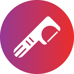 Vector Design Dental Floss Icon Style