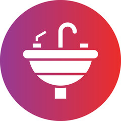 Vector Design Sink Icon Style