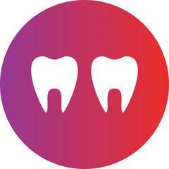 Vector Design Teeth Icon Style