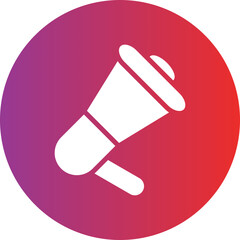 Vector Design Megaphone Icon Style