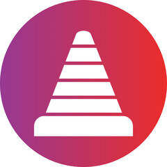 Vector Design Cone Icon Style