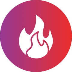 Vector Design Fire Icon Style