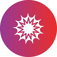 Vector Design Explosion Icon Style