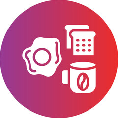 Vector Design Breakfast Icon Style