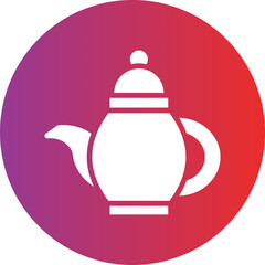 Vector Design Teapot Icon Style