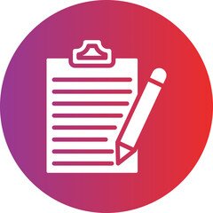 Vector Design Agenda Icon Style