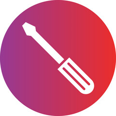 Vector Design Screwdriver Icon Style