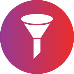 Vector Design Funnel Icon Style