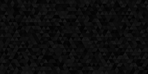 Black Background with Luxury Triangle Pattern