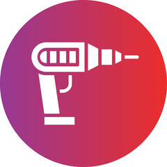 Vector Design Driller Icon Style