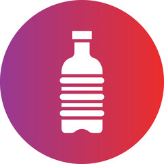 Vector Design Water Bottle Icon Style