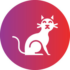Vector Design Cat Icon Style