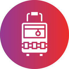 Vector Design Luggage Icon Style