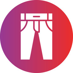 Vector Design Pants Icon Style
