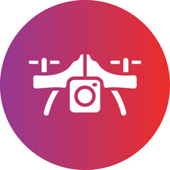 Vector Design Camera Drone Icon Style