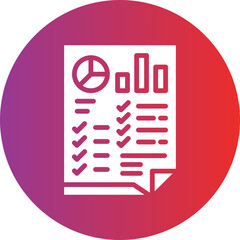 Vector Design Seo Checklist Icon Style