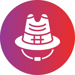 Vector Design Cowboy Hat Icon Style