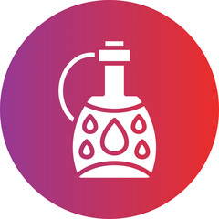 Vector Design Water Canteen Icon Style
