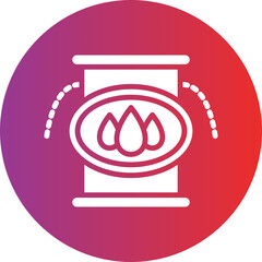 Vector Design Barrel Leak Icon Style