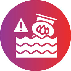 Vector Design Oil Pollution Icon Style