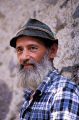 portrait of old person ercole