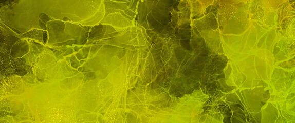 黄色をベースにした水彩画の背景素材