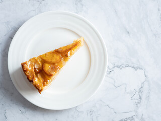 Slices of cake  on a plate