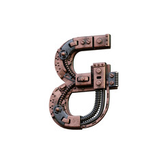 Steampunk 3D Alphabet - View 5