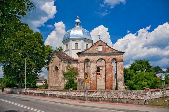 Greek Catholic Orthodox Church of Saint George in Cieszanow, town in Subcarpathian voivodeship, Poland
