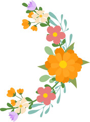 Flower Bouquet Illustration