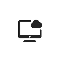 Cloud Computing - Pictogram (icon)  - 579267386