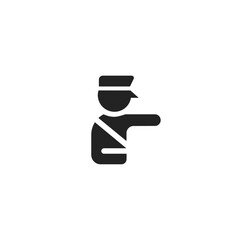 Security Officer - Pictogram (icon) 