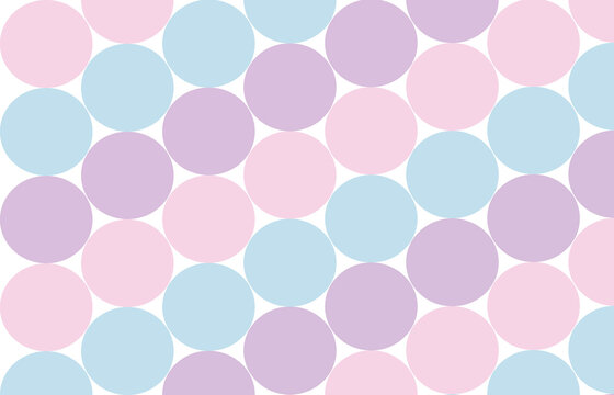 Abstract circle geometric pattern design for colorful style background wallpaper, gradient colors, pastel, creative geometric art, fashion fabric graphics, decoration.Art & Illustration