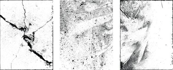 Grunge Urban Backgrounds set.Texture Vector.Dust Overlay Distress Grain ,Simply Place illustration over any Object to Create grungy Effect .abstract,splattered , dirty, texture for your design. 