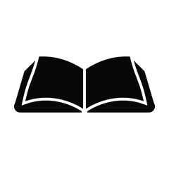 book icon, page vector, read illustration