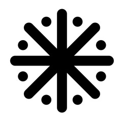 radial icon draw