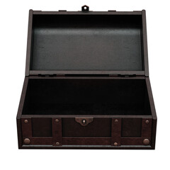 Vintage Wooden Chests & Boxes 3D Graphics