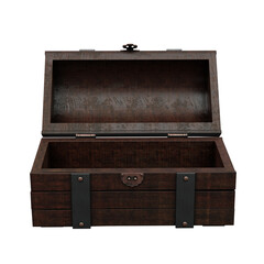 Vintage Wooden Chests & Boxes 3D Graphics
