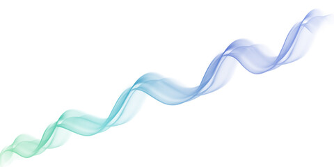 Wave lines abstract flowing smooth curve, abstract composition with flowing lines