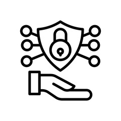Protection Provision Vector illustration icon