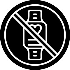 Prohibited Sign Icon