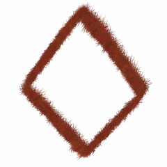 christmas wreath geometric shapes,triangle blue,circle red,square green,circle yellow,brown rhombus,red rectangle