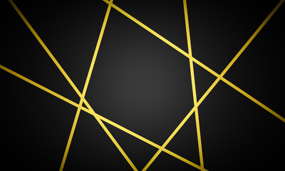 Black and yellow stripped  background.