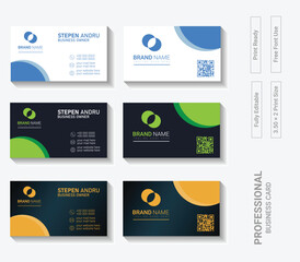 Modern Business Card Template Design for your Company