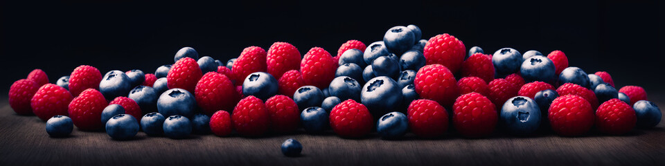 fruit berries on the pile