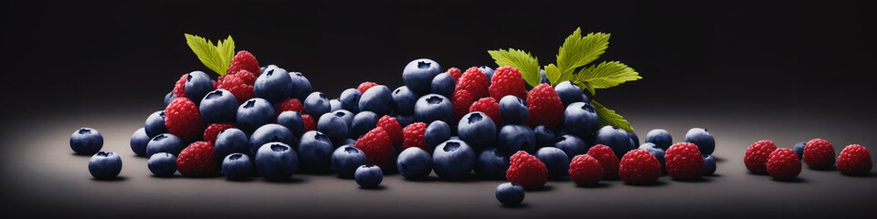 fruit berries on the pile