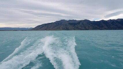 View from Boat Cruise to the Perito Moreno Glacier, Santa Cruz, Argentina