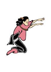 浮世絵　女性　その6