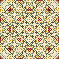 classic vintage seamless pattern 04