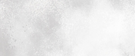 Panorama of Old cement wall painted white, peeling paint texture and background, Back flat wide concrete stone table floor concept surreal granite quarry stucco surface grunge panorama landscape